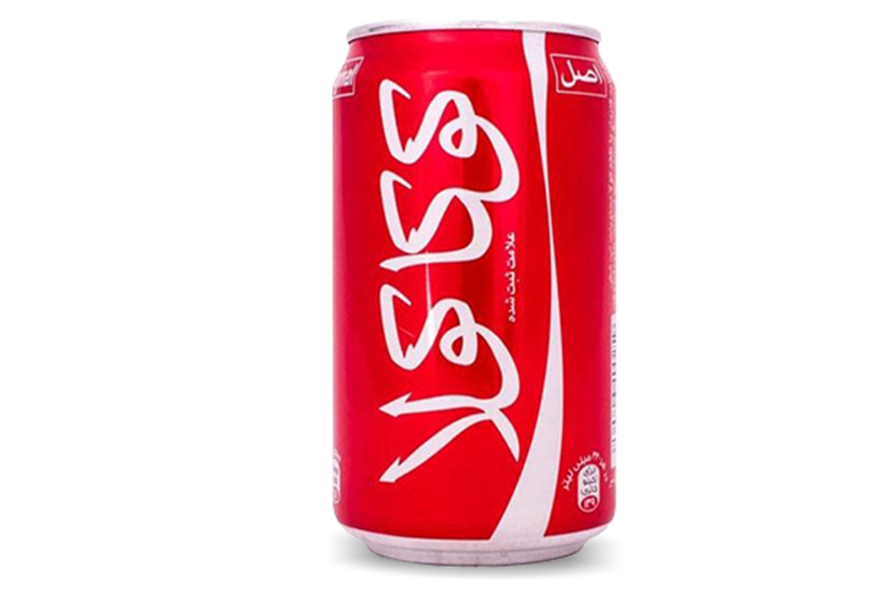 🥤نوشابه قوطی کوکا کولا